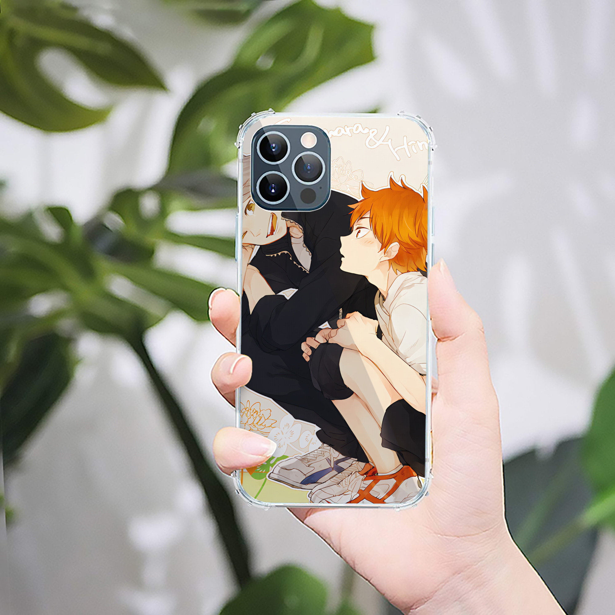 （画像用） ハイキュー!! Haikyu!! 【iPhone 12シリーズ対応】透明スマホケース（クリアソフトケース）